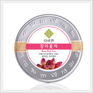 Rose Flower Tea Made in Korea